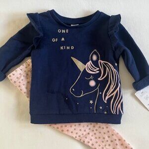 Carter’s Unicorn & Stars 2-Piece Set – new with tags